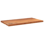 Tömör akácfa téglalap alakú asztallap 120x50x3,8 cm 3