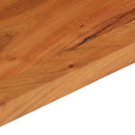 Tömör akácfa téglalap alakú asztallap 120x50x3,8 cm 7