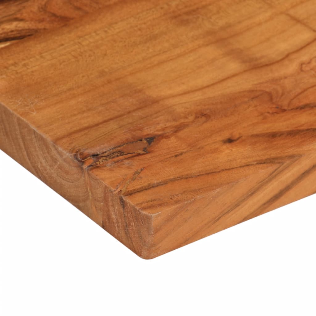 Tömör akácfa téglalap alakú asztallap 70x60x3,8 cm 6
