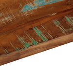Tömör újrahasznosított fa téglalap alakú asztallap 50x20x3,8 cm 7
