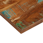 Tömör újrahasznosított fa téglalap alakú asztallap 60x30x3,8 cm 6