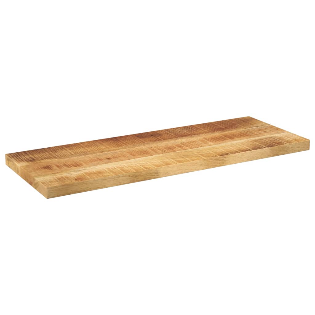 Tömör nyers mangófa téglalap alakú asztallap 90 x 40 x 2,5 cm 2