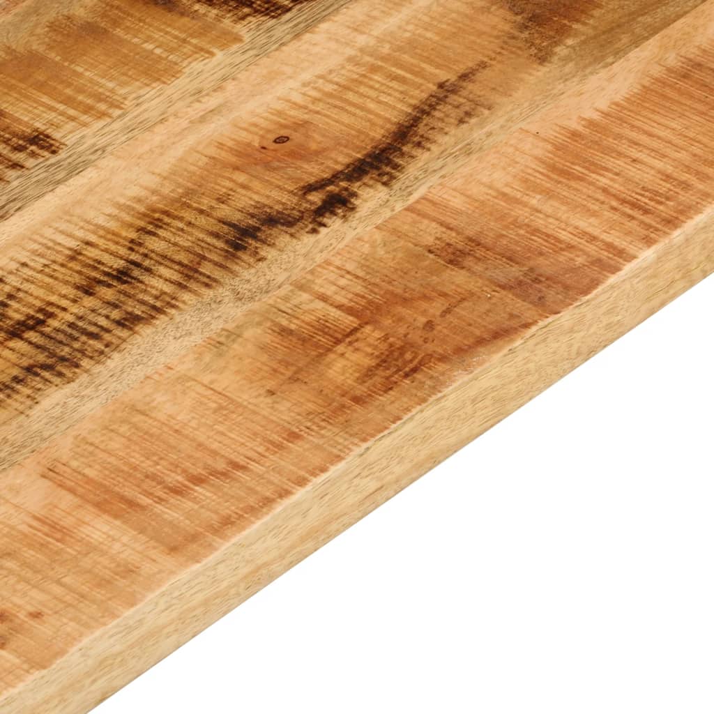 Tömör nyers mangófa téglalap alakú asztallap 60x20x3,8 cm 7