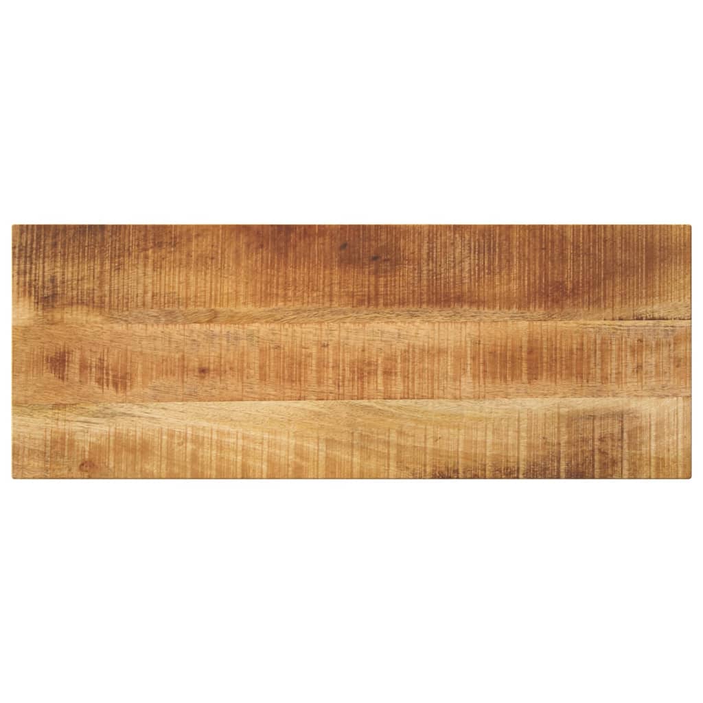 Tömör nyers mangófa téglalap alakú asztallap 90x20x3,8 cm