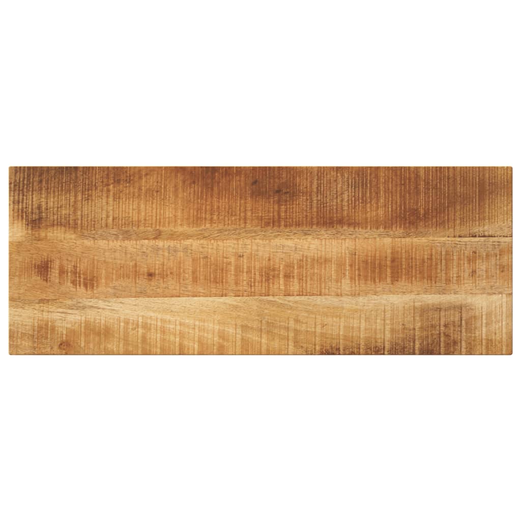 Tömör nyers mangófa téglalap alakú asztallap 80x40x3,8 cm