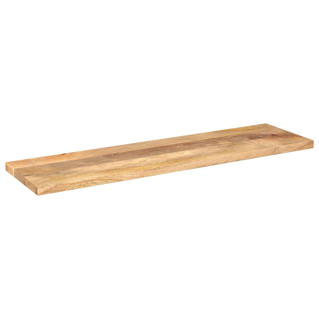 Tömör mangófa téglalap alakú asztallap 100x20x2,5 cm 2