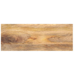 Tömör mangófa téglalap alakú asztallap 70x40x2,5 cm