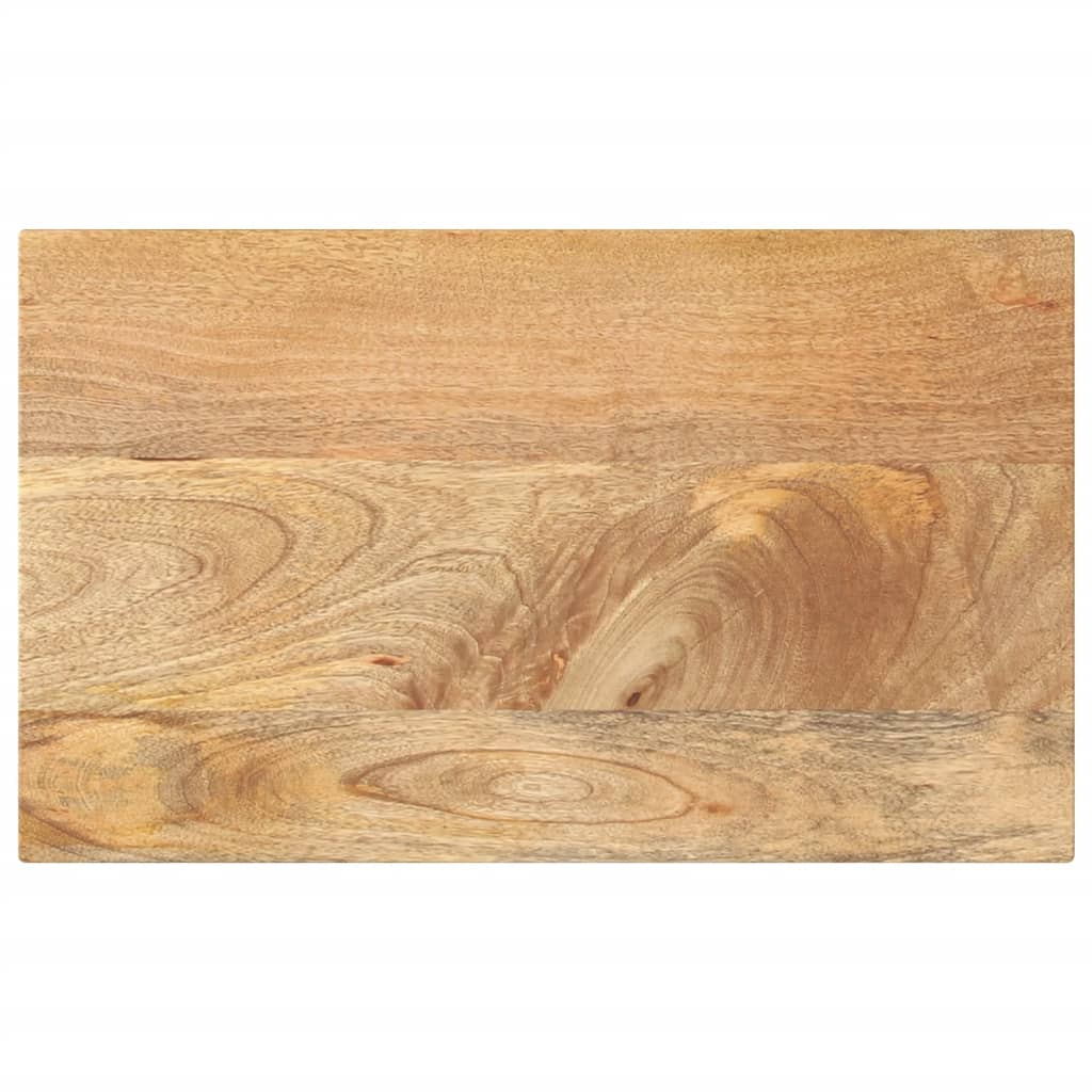 Tömör mangófa téglalap alakú asztallap 60x20x3,8 cm