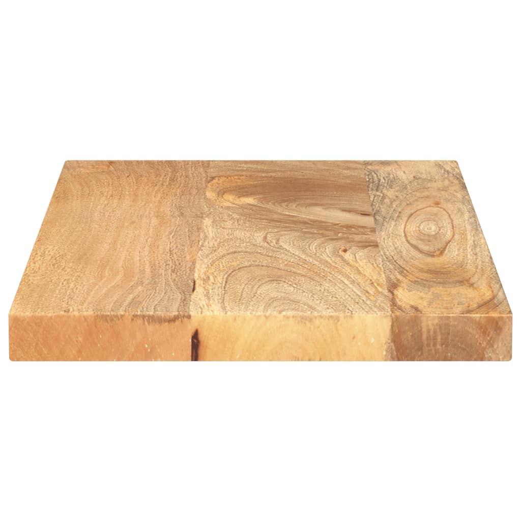 Tömör mangófa téglalap alakú asztallap 60x20x3,8 cm 4