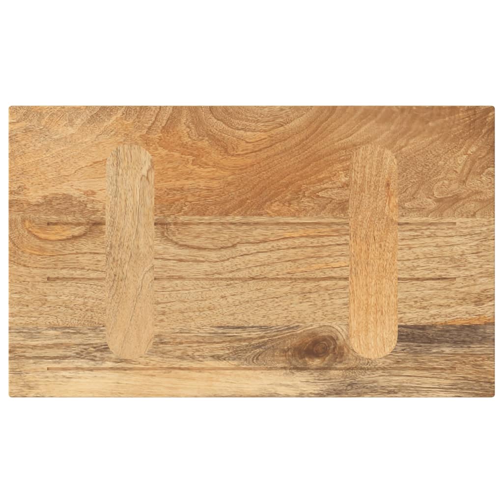 Tömör mangófa téglalap alakú asztallap 60x20x3,8 cm 5