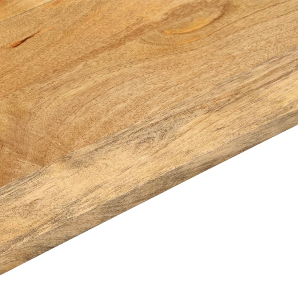 Tömör mangófa téglalap alakú asztallap 60x20x3,8 cm 7