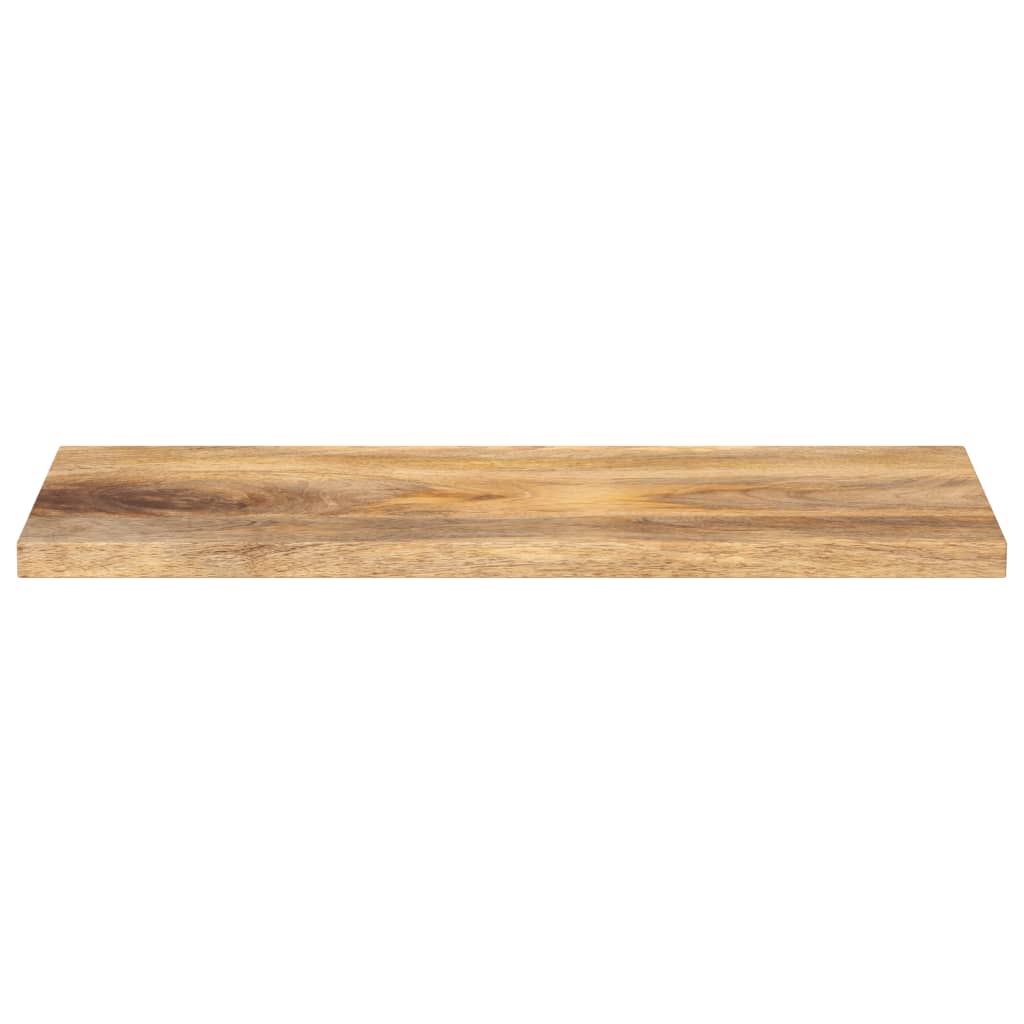 Tömör mangófa téglalap alakú asztallap 70x30x3,8 cm 3