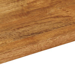 Tömör mangófa téglalap alakú asztallap 100x30x2,5 cm 7
