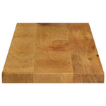 Tömör mangófa téglalap alakú asztallap 80x30x3,8 cm 4