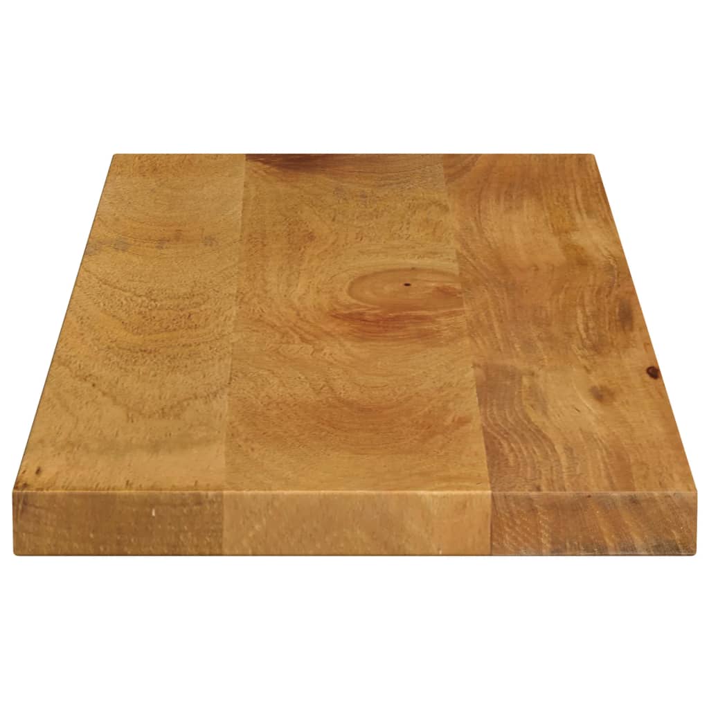 Tömör mangófa téglalap alakú asztallap 80x30x3,8 cm 4
