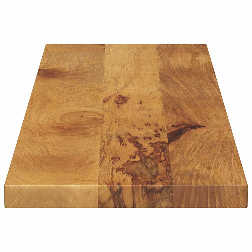 Tömör mangófa téglalap alakú asztallap 100x30x3,8 cm 4
