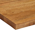 Tömör mangófa téglalap alakú asztallap 100x30x3,8 cm 6