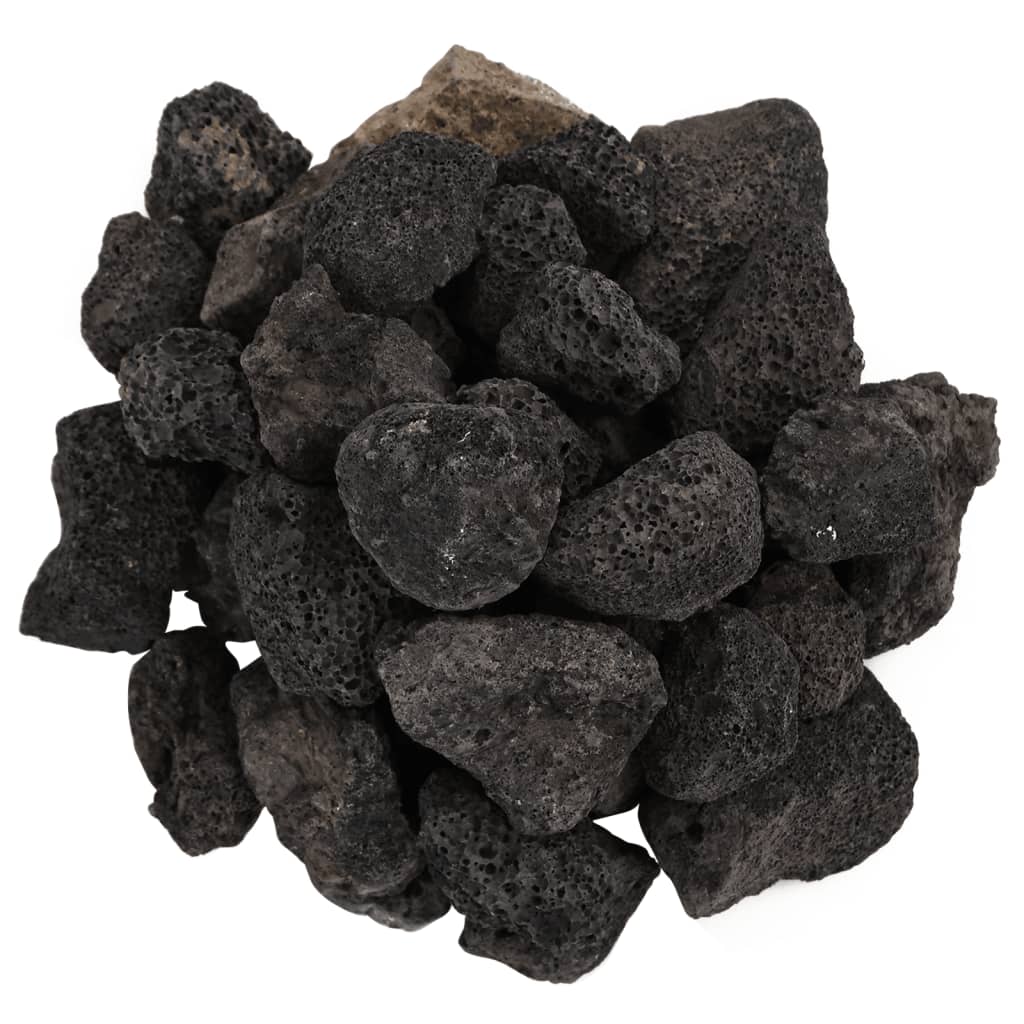 Fekete vulkanikus kőzetek 3-5 cm 25 kg 4
