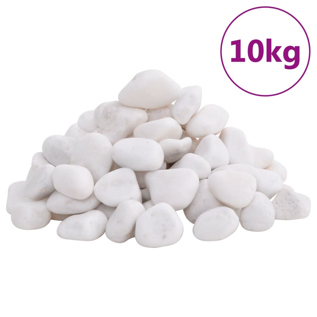 Fehér csiszolt kavics 2-5 cm 10 kg