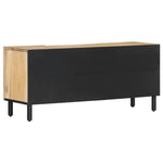 Tömör mangófa TV-szekrény 105 x 33 x 46 cm 7