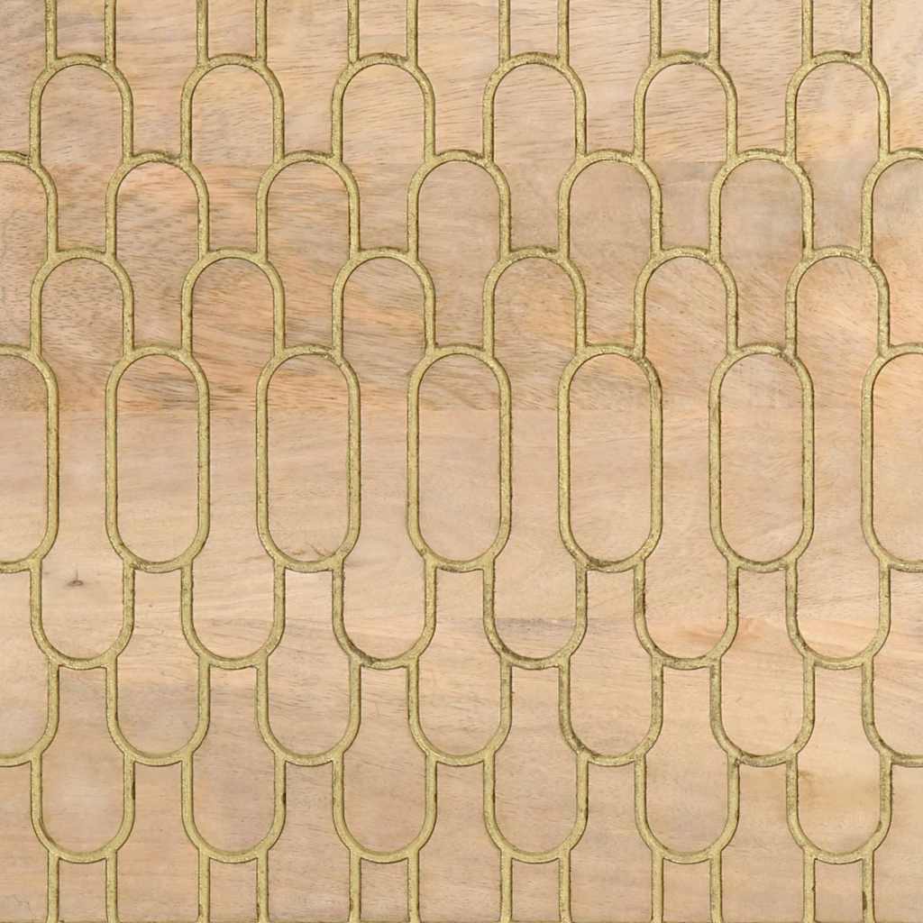 2 db tömör mangófa éjjeliszekrény 40 x 33 x 46 cm 12