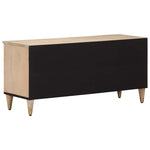 Tömör mangófa TV-szekrény 100 x 33 x 46 cm 6
