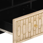 Tömör mangófa TV-szekrény 100 x 33 x 46 cm 8