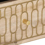 Tömör mangófa TV-szekrény 100 x 33 x 46 cm 9