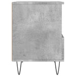 2 db betonszürke szerelt fa éjjeliszekrény 40 x 35 x 50 cm 8