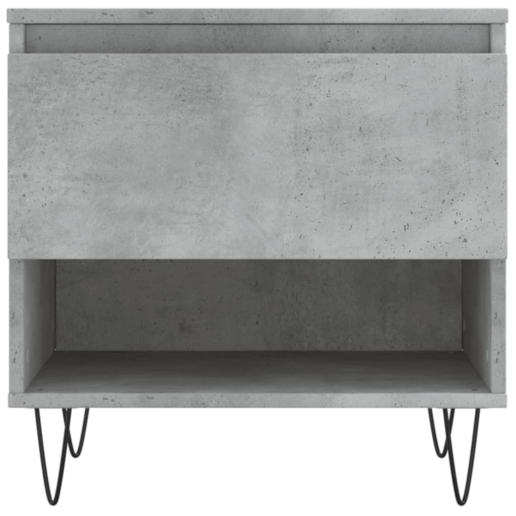 2 db betonszürke szerelt fa dohányzóasztal 50 x 46 x 50 cm 6