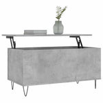 Betonszürke szerelt fa dohányzóasztal 90x44,5x45 cm 3