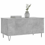 Betonszürke szerelt fa dohányzóasztal 90x44,5x45 cm 4