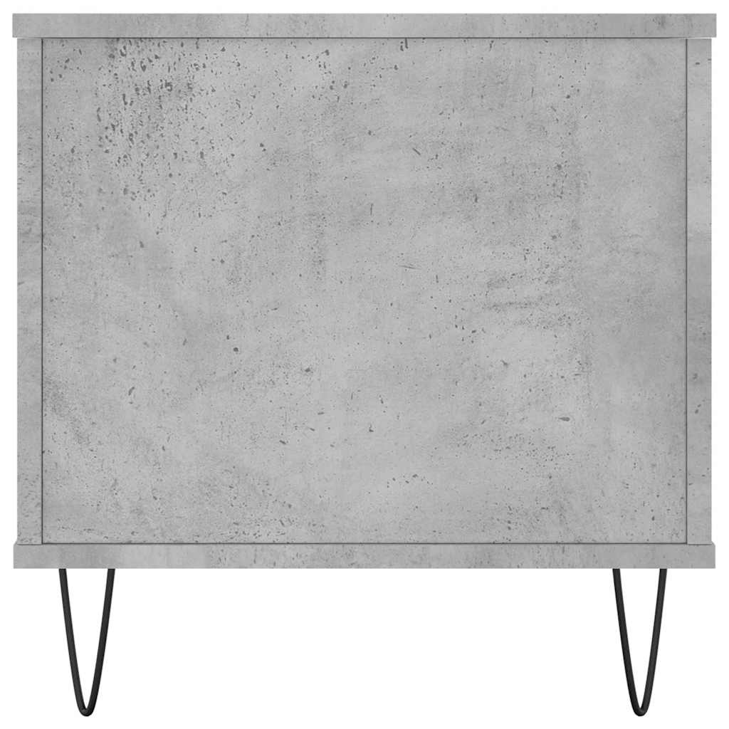 Betonszürke szerelt fa dohányzóasztal 90x44,5x45 cm 7