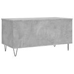 Betonszürke szerelt fa dohányzóasztal 90x44,5x45 cm 8
