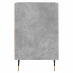Betonszürke szerelt fa TV-szekrény 100 x 35 x 55 cm 7