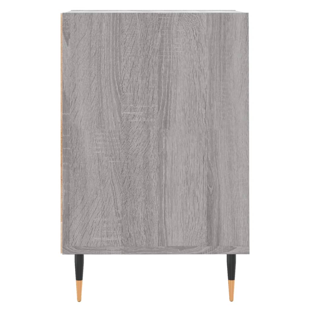 Szürke sonoma színű szerelt fa TV-szekrény 100x35x55 cm 7