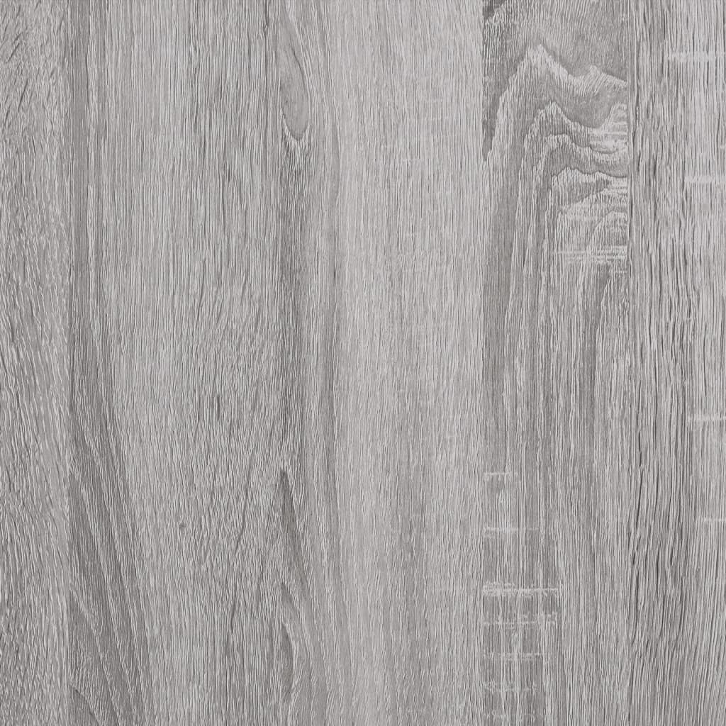 Szürke sonoma színű szerelt fa TV-szekrény 100x35x55 cm 11