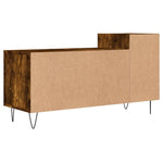 Füstös tölgy színű szerelt fa TV-szekrény 100x35x55 cm 8