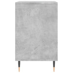 Betonszürke szerelt fa cipőszekrény 102x36x60 cm 5