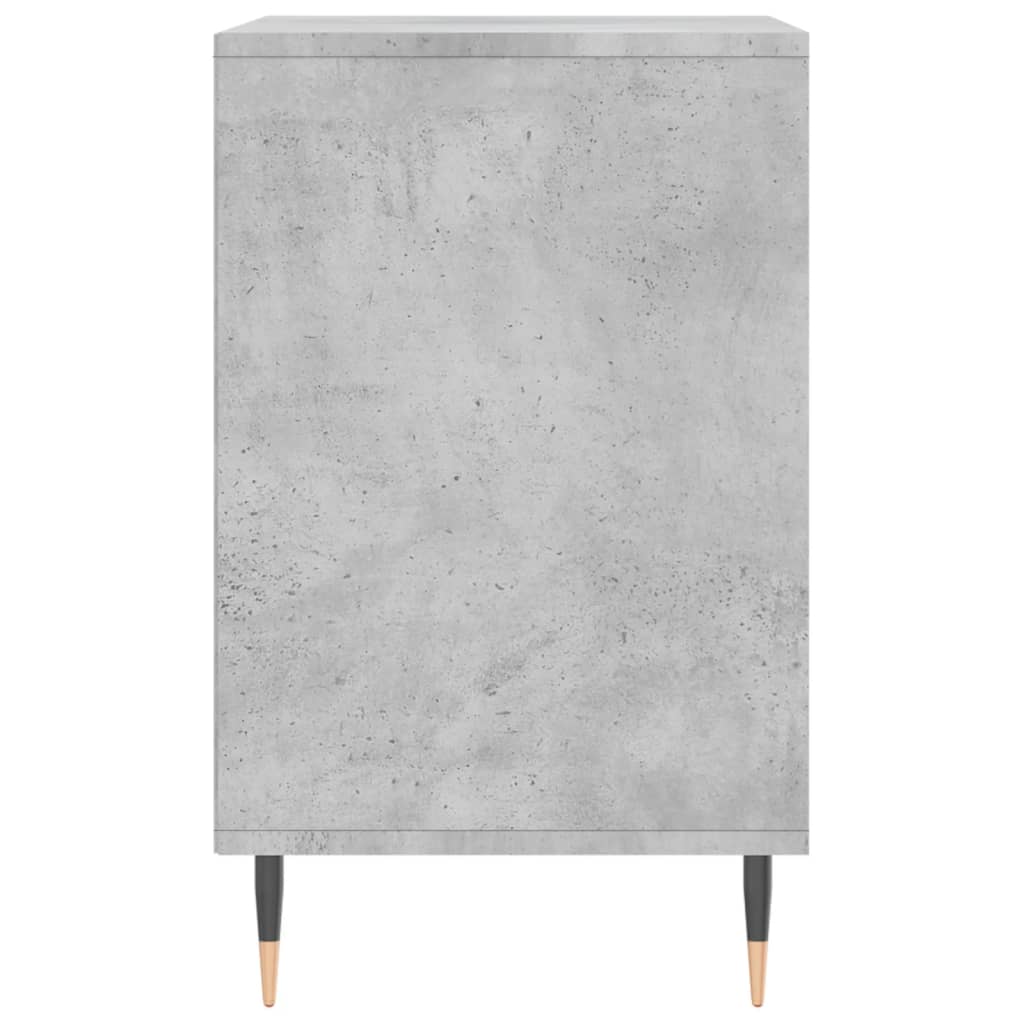 Betonszürke szerelt fa cipőszekrény 102x36x60 cm 5