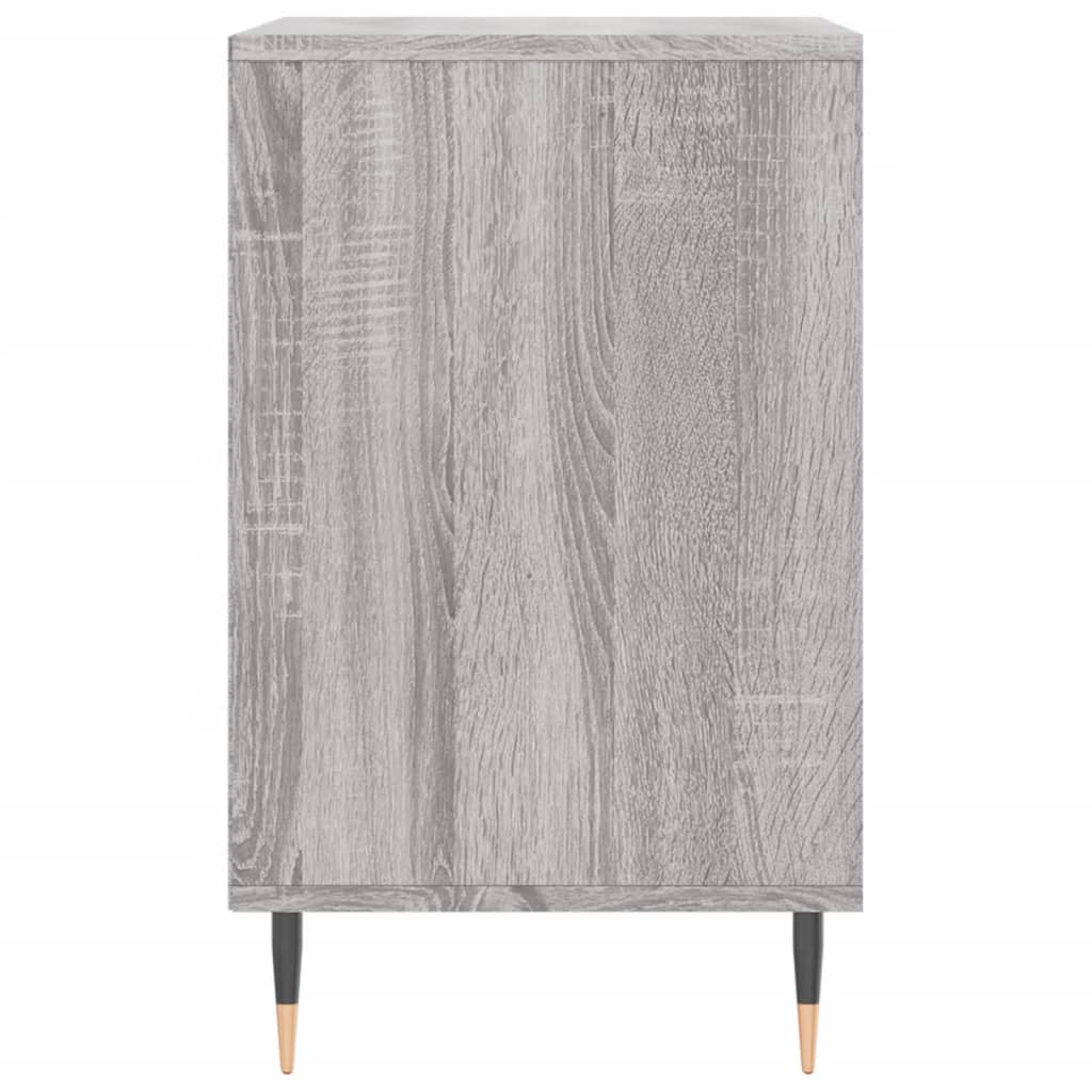 Szürke sonoma színű szerelt fa cipősszekrény 102x36x60 cm 5