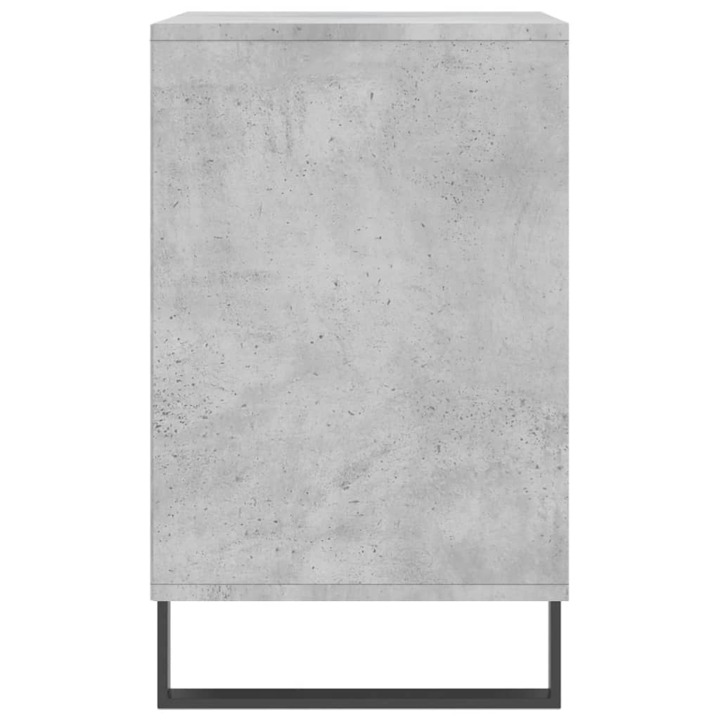 Betonszürke szerelt fa cipőszekrény 102x36x60 cm 5