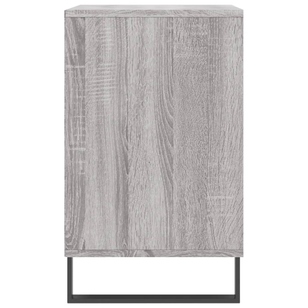 Szürke sonoma színű szerelt fa cipősszekrény 102x36x60 cm 5