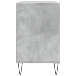 Betonszürke szerelt fa cipőszekrény 102x36x60 cm 5