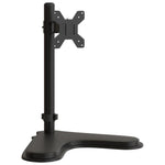 Fekete acél monitorállvány VESA 75/100 mm 2