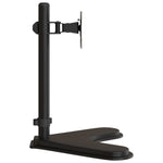 Fekete acél monitorállvány VESA 75/100 mm 5