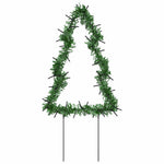 Karácsonyfa fénydekoráció 3 db cövekkel 50 LED 30 cm 3