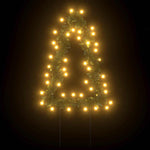 Karácsonyfa fénydekoráció 3 db cövekkel 50 LED 30 cm 5