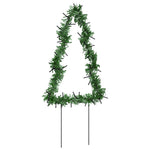 Karácsonyfa fénydekoráció 3 db cövekkel 50 LED 30 cm 6