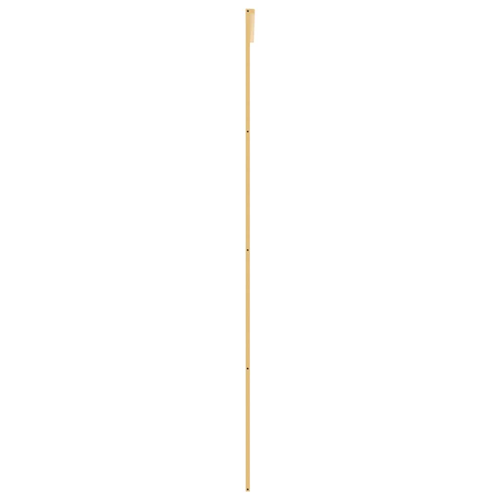 Aranyszínű ESG tejüveg és alumínium tolóajtó 102,5 x 205 cm 5